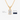A yellow gold pendant necklace with an oval-cut diamond gemstone, shown on a light gray background with text detailing the pendant height of 12mm, stone size of 6mm x 4mm, and carat weight of 0.4ct.